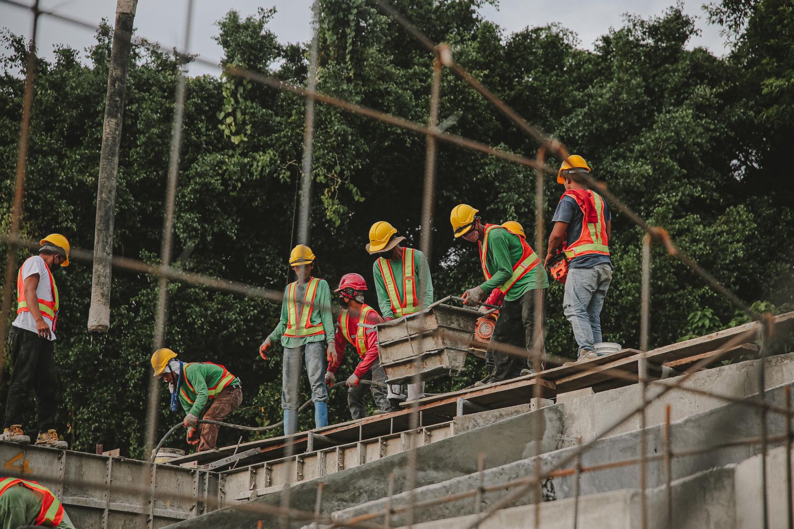 Construction field team